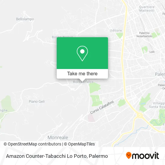 Amazon Counter-Tabacchi Lo Porto map