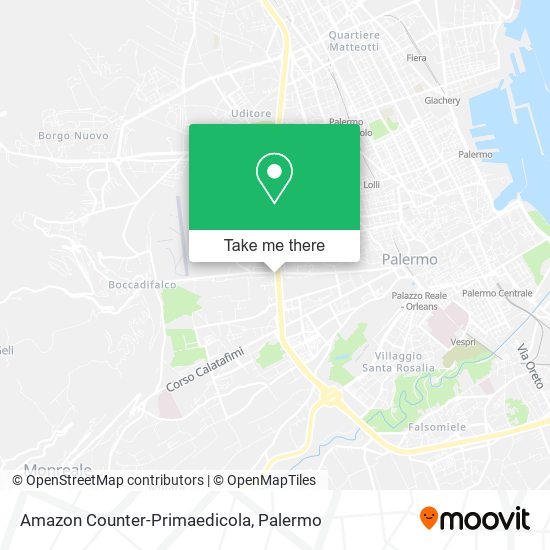 Amazon Counter-Primaedicola map