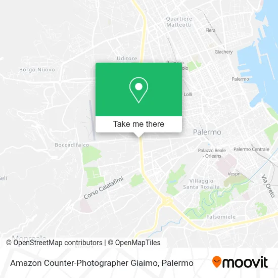 Amazon Counter-Photographer Giaimo map