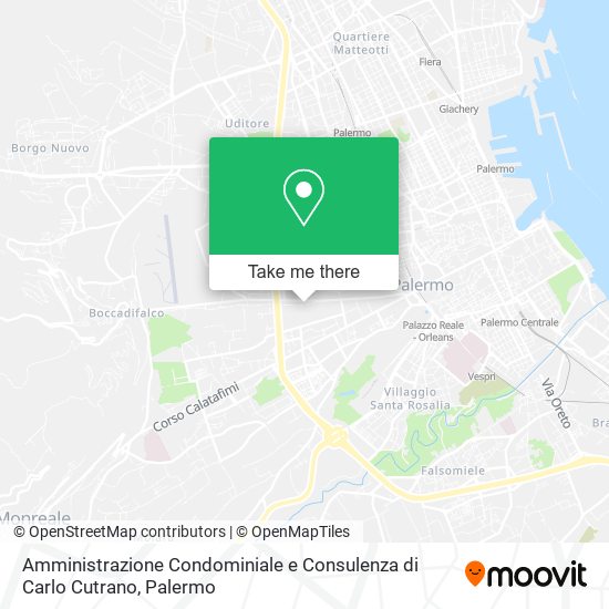Amministrazione Condominiale e Consulenza di Carlo Cutrano map