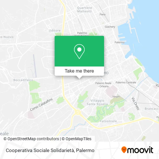 Cooperativa Sociale Solidarietà map