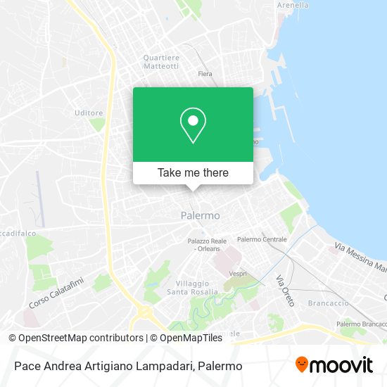 Pace Andrea Artigiano Lampadari map
