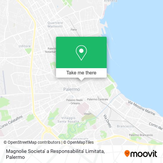 Magnolie Societa' a Responsabilita' Limitata map