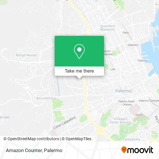 Amazon Counter map