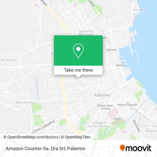 Amazon Counter-Sa. Dra Srl map