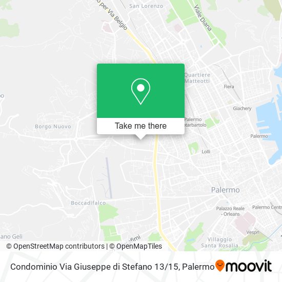 Condominio Via Giuseppe di Stefano 13 / 15 map