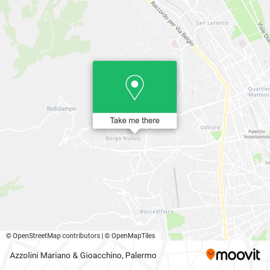 Azzolini Mariano & Gioacchino map