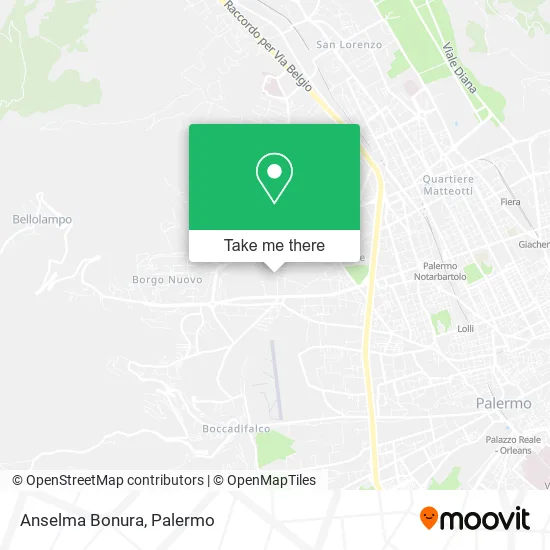 Anselma Bonura map
