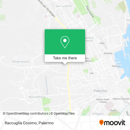 Raccuglia Cosimo map