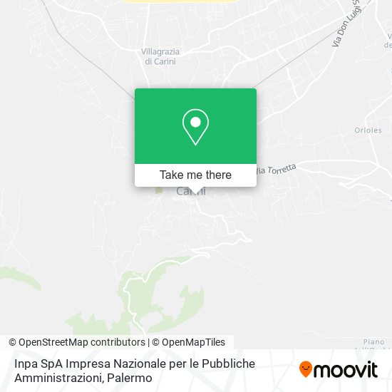 Inpa SpA Impresa Nazionale per le Pubbliche Amministrazioni map