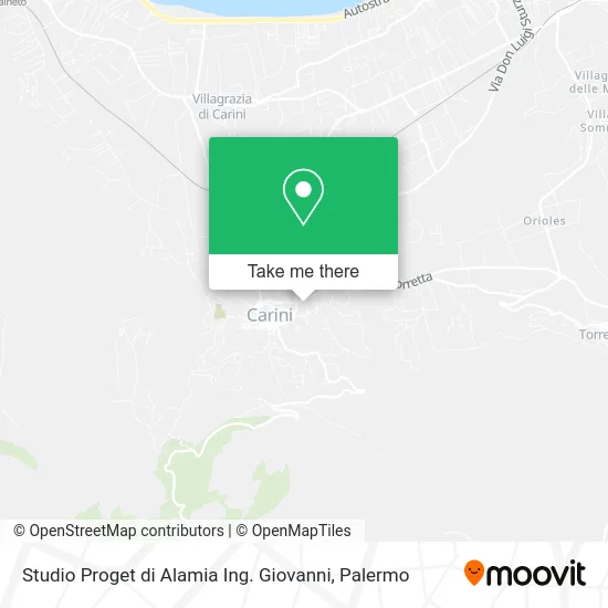 Studio Proget di Alamia Ing. Giovanni map