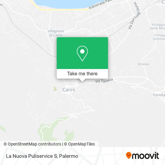 La Nuova Puliservice S map