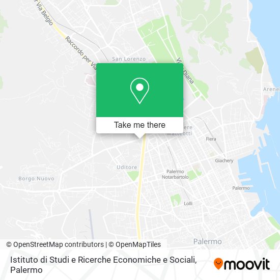 Istituto di Studi e Ricerche Economiche e Sociali map