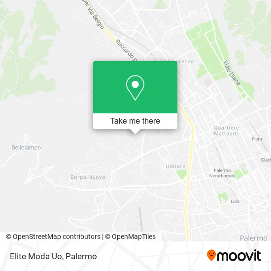 Elite Moda Uo map
