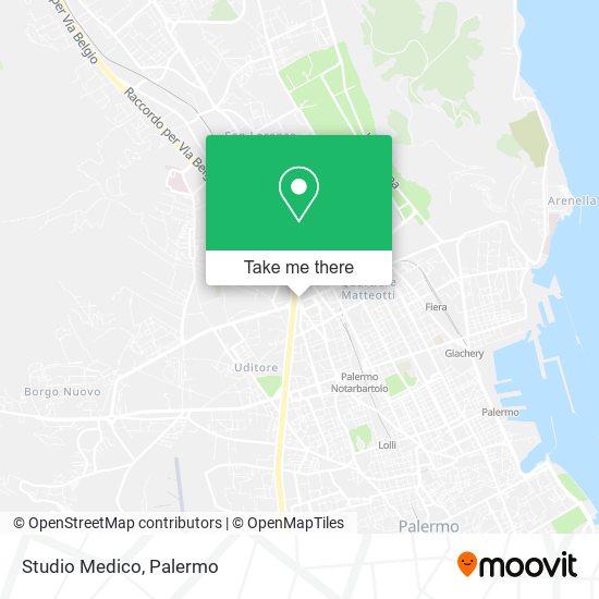 Studio Medico map