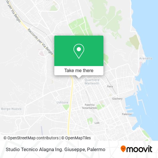 Studio Tecnico Alagna Ing. Giuseppe map