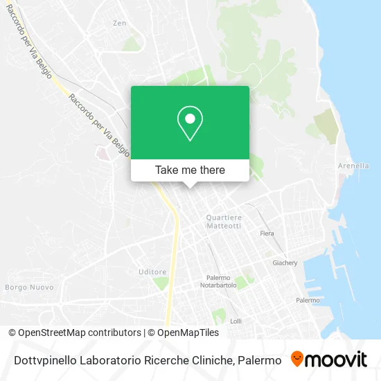 Dottvpinello Laboratorio Ricerche Cliniche map