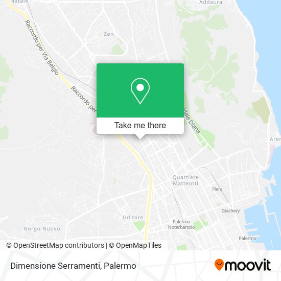 Dimensione Serramenti map