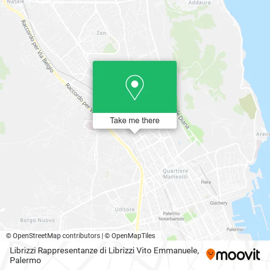 Librizzi Rappresentanze di Librizzi Vito Emmanuele map