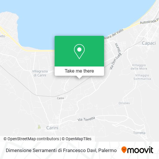 Dimensione Serramenti di Francesco Davì map