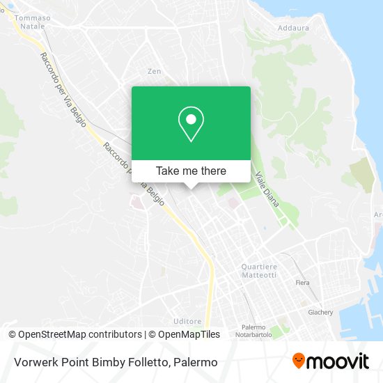 Vorwerk Point Bimby Folletto map