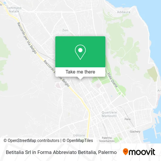 Betitalia Srl in Forma Abbreviato Betitalia map