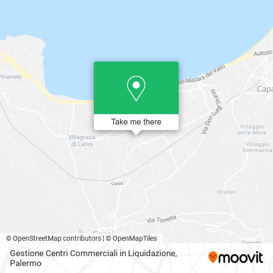 Gestione Centri Commerciali in Liquidazione map