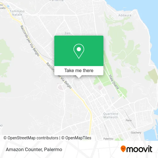 Amazon Counter map