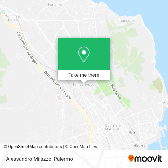 Alessandro Milazzo map