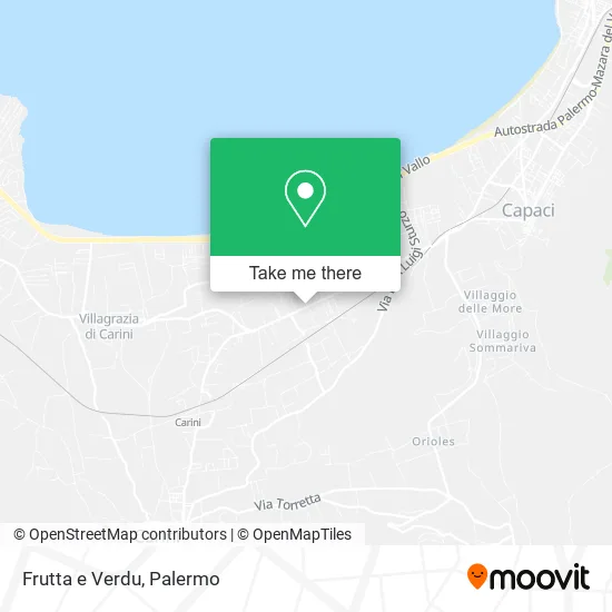 Frutta e Verdu map