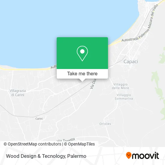 Wood Design & Tecnology map
