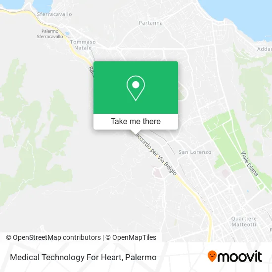 Medical Technology For Heart map