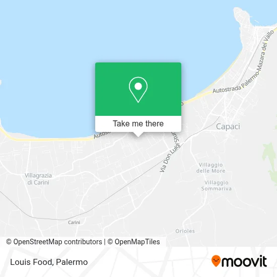 Louis Food map