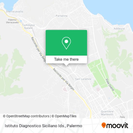 Istituto Diagnostico Siciliano Ids. map