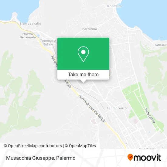 Musacchia Giuseppe map