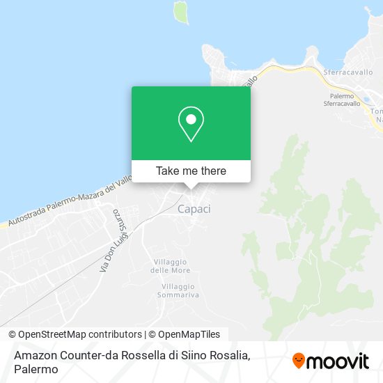 Amazon Counter-da Rossella di Siino Rosalia map