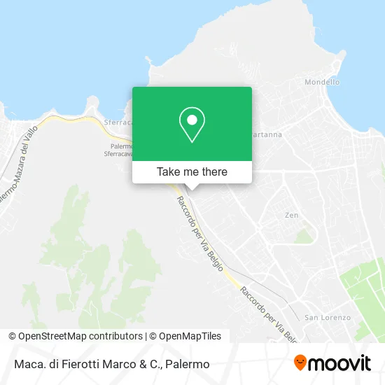 Maca. di Fierotti Marco & C. map