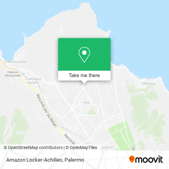 Amazon Locker-Achilleo map