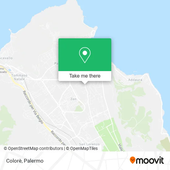 Colorè map