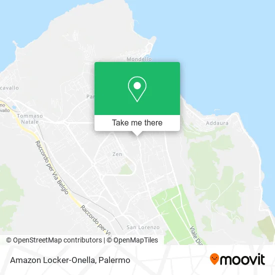 Amazon Locker-Onella map