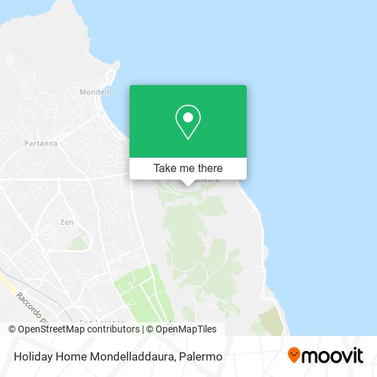 Holiday Home Mondelladdaura map