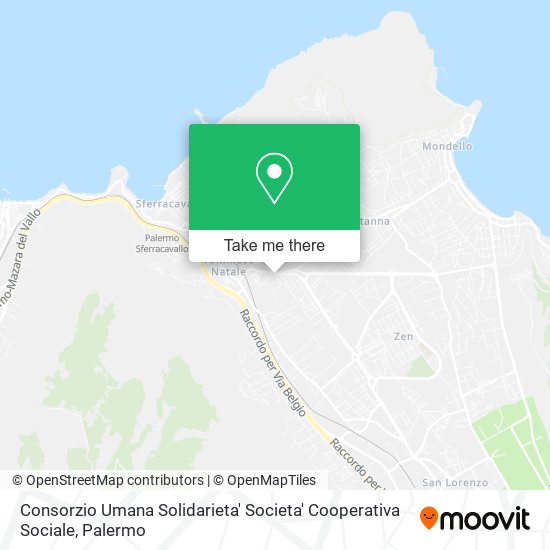 Consorzio Umana Solidarieta' Societa' Cooperativa Sociale map