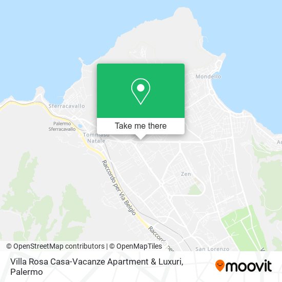 Villa Rosa Casa-Vacanze Apartment & Luxuri map