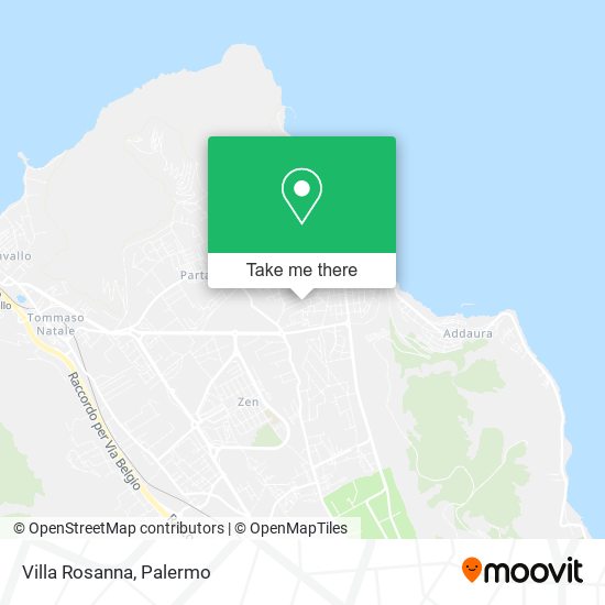 Villa Rosanna map