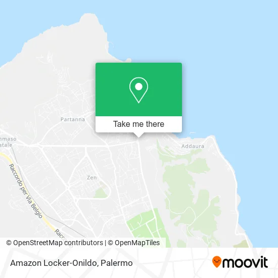 Amazon Locker-Onildo map