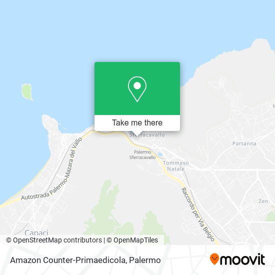 Amazon Counter-Primaedicola map