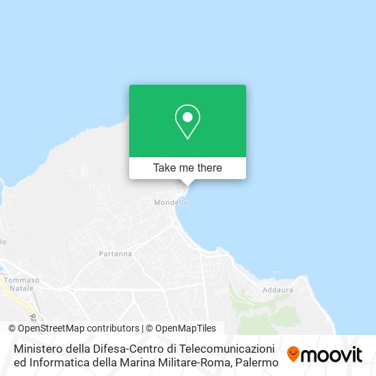 Ministero della Difesa-Centro di Telecomunicazioni ed Informatica della Marina Militare-Roma map