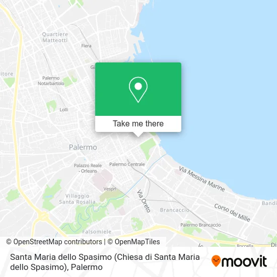 Santa Maria dello Spasimo (Church of Santa Maria dello Spasimo) map