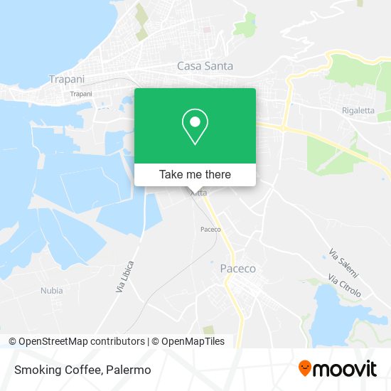 Smoking Coffee map