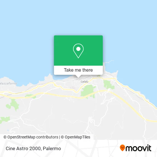 Cine Astro 2000 map